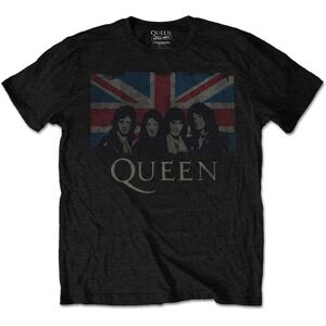 HeyRusty Drottning Union Jack T-Shirt - Vintage Band Merchandise HeyRusty Drottning Union Jack T-Shirt - Vintage Band Merchandise