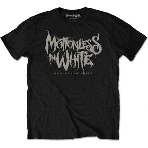 HeyRusty Motionless In White - Graveyard Shift Tricou Negru Mic HeyRusty Motionless In White - Graveyard Shift Tricou Negru Mic