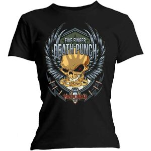 ROCK OFF Svart tight fit T-shirt - Metal - Fritid ROCK OFF Svart tight fit T-shirt - Metal - Fritid