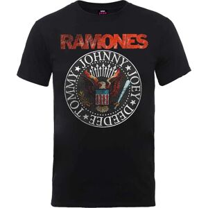 Ramones Sceau de l'Aigle Vintage Noir Small - T-shirt - Publicité Ramones Sceau de l'Aigle Vintage Noir Small - T-shirt - Publicité