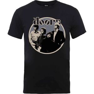 The Doors Retro Circle Black XL - T-shirt The Doors Retro Circle Black XL - T-shirt