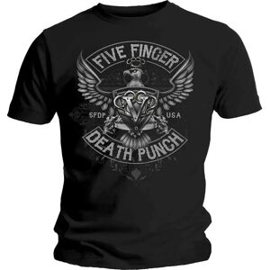 HeyRusty Five Finger Death Punch - Howe Eagle Crest T-shirt - Svart - Large - T-shirt HeyRusty Five Finger Death Punch - Howe Eagle Crest T-shirt - Svart - Large - T-shirt