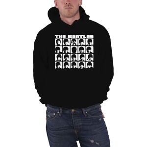 HeyRusty The Beatles Unisex Pullover Hoodie - Hard Days Night Faces Mono - Hoodie HeyRusty The Beatles Unisex Pullover Hoodie - Hard Days Night Faces Mono - Hoodie