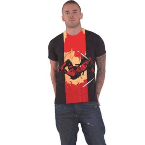 Marvel Black Deadpool Samurai T-Shirt - Comic Fan Apparel Marvel Black Deadpool Samurai T-Shirt - Comic Fan Apparel