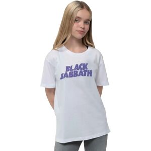Black Sabbath Wavy Logo Heather T-Shirt - T-Shirt Black Sabbath Wavy Logo Heather T-Shirt - T-Shirt