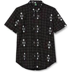 The Beatles Drum and Apples Black L Casual Shirt - Clothing The Beatles Drum and Apples Black L Casual Shirt - Clothing