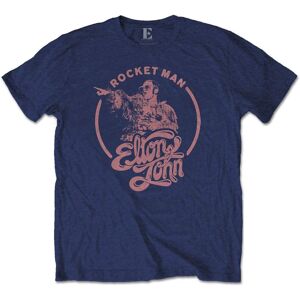 HeyRusty Elton John - Blå XXL T-shirt - Rock HeyRusty Elton John - Blå XXL T-shirt - Rock