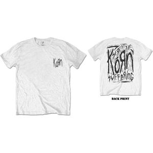 Korn Weiß Band T-Shirt - Rock Off Korn Weiß Band T-Shirt - Rock Off