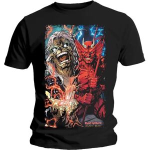 T-shirt Iron Maiden Duality Noir - Rock Off - S-XXL T-shirt Iron Maiden Duality Noir - Rock Off - S-XXL