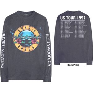 Guns N' Roses Hollywood Tour Long Sleeve T Shirt - T-Shirt Guns N' Roses Hollywood Tour Long Sleeve T Shirt - T-Shirt