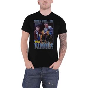 Warner Bros Svart Homage-Logotyp T-Shirt - T-Shirt Warner Bros Svart Homage-Logotyp T-Shirt - T-Shirt