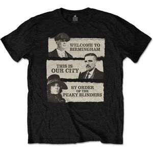 HeyRusty Peaky Blinders T-shirt Noir Large HeyRusty Peaky Blinders T-shirt Noir Large