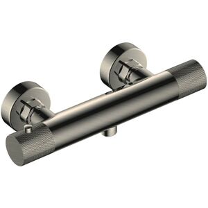 Rak Ceramics Rak Amalfi Thermostatic Bar Shower Valve - Brushed Nickel Rak Ceramics Rak Amalfi Thermostatic Bar Shower Valve - Brushed Nickel