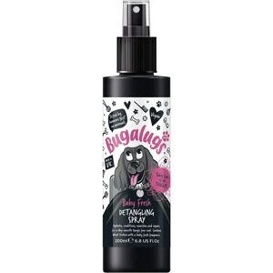 Bugalugs Baby Fresh Dog Detangler Spray - Hair Conditioner for Dogs with baby powder dog perfume - Professional groom detangling spray Bugalugs Baby Fresh Dog Detangler Spray - Hair Conditioner for Dogs with baby powder dog perfume - Professional groom detangling spray