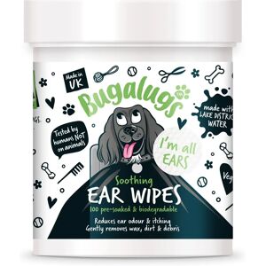 Bugalugs Dog Ear Cleaner - Biodegradable Pre-soaked Wipes Bugalugs Dog Ear Cleaner - Biodegradable Pre-soaked Wipes