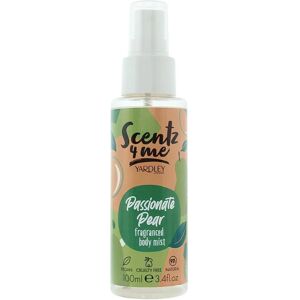 Yardley Scentz 4 Me Brume Corporelle Passionate Pear - Unisexe - Publicité Yardley Scentz 4 Me Brume Corporelle Passionate Pear - Unisexe - Publicité