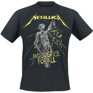 Metallica And Justice For All Black T-Shirt - Heavy Metal Metallica And Justice For All Black T-Shirt - Heavy Metal