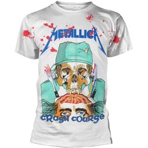 Metallica Crash Course In Brain Surgery White S - T-Shirt Metallica Crash Course In Brain Surgery White S - T-Shirt