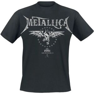Metallica Biker Kurzarm T-Shirt - Herren - Schwarz Metallica Biker Kurzarm T-Shirt - Herren - Schwarz