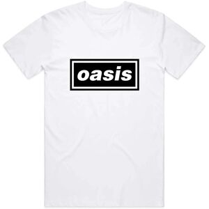Oasis Decca Logo White - T-Shirt - XXL - Official Oasis Decca Logo White - T-Shirt - XXL - Official
