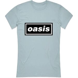 T-shirt Oasis Decca Logo Bleu Grand - Publicité T-shirt Oasis Decca Logo Bleu Grand - Publicité