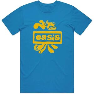 Oasis Sapphire Blue Drawn Logo T Shirt - Unisex, Small Oasis Sapphire Blue Drawn Logo T Shirt - Unisex, Small