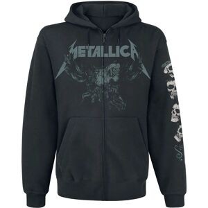 Metallica S&M2 Skull Huppari - Collegepaita miehille Metallica S&M2 Skull Huppari - Collegepaita miehille