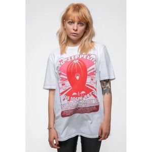 T-shirt Blanc Led Zeppelin XX-Large - T-Shirt - Publicité T-shirt Blanc Led Zeppelin XX-Large - T-Shirt - Publicité