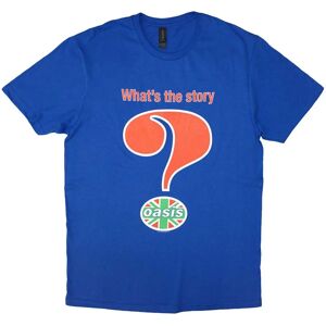 Oasis Question Mark Blue XXL T-shirt - T-shirt Oasis Question Mark Blue XXL T-shirt - T-shirt