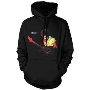 Sweat à Capuche Noire de Jimi Hendrix - Unisex Hoodie - Publicité Sweat à Capuche Noire de Jimi Hendrix - Unisex Hoodie - Publicité