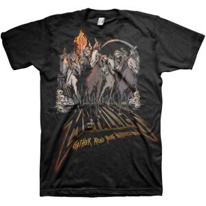 Metallica Horsemen 40th Anniversary T-Shirt - Short Sleeve - Black Metallica Horsemen 40th Anniversary T-Shirt - Short Sleeve - Black