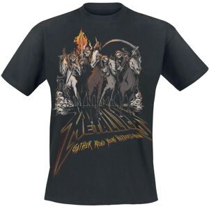 Metallica 40th Anniversary Horsemen Black T-Shirt Metallica 40th Anniversary Horsemen Black T-Shirt