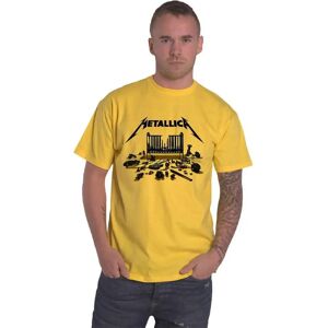Metallica M72 Gele Unisex T-Shirt - Korte Mouw Metallica M72 Gele Unisex T-Shirt - Korte Mouw