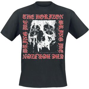 Bring Me The Horizon Metal Logo Skull T-Shirt - Svart Bring Me The Horizon Metal Logo Skull T-Shirt - Svart