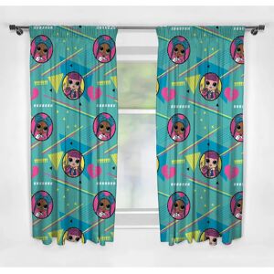 L.O.L. Surprise! LOL Model Turquoise Pink Yellow Curtains - Curtains L.O.L. Surprise! LOL Model Turquoise Pink Yellow Curtains - Curtains