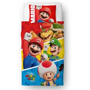 Nintendo Super Mario Bros Reversible Duvet Cover Set - Bedding Set Nintendo Super Mario Bros Reversible Duvet Cover Set - Bedding Set
