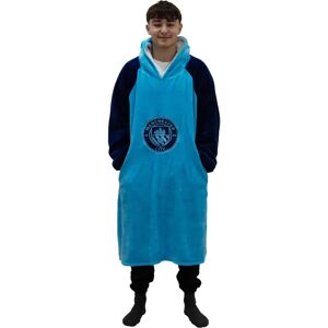 Manchester City FC Wearable Hooded Fleece Blanket - Adult Size Manchester City FC Wearable Hooded Fleece Blanket - Adult Size