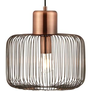 Loops Antique Copper Pendant Light - Ceiling Fixture - Modern Lamp Loops Antique Copper Pendant Light - Ceiling Fixture - Modern Lamp