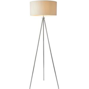 Loops Sleek Tripod Floor Lamp Chrome E27 - Floor Lamp Loops Sleek Tripod Floor Lamp Chrome E27 - Floor Lamp