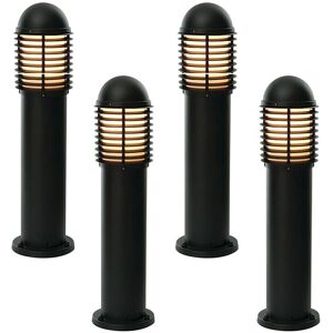 Black 650mm LED Bollard Light - Outdoor Garden IP44 Lamp Post Black 650mm LED Bollard Light - Outdoor Garden IP44 Lamp Post