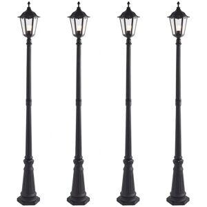 Black Outdoor Post Lantern 2180mm - Outdoor Post Lantern Black Outdoor Post Lantern 2180mm - Outdoor Post Lantern