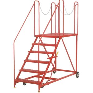 Loops 7 Tread Wide Truck Dock Loading Stairs - Loading Stairs Loops 7 Tread Wide Truck Dock Loading Stairs - Loading Stairs