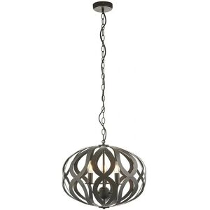 Sirolo Antique Brushed Bronze 3 Bulb Ceiling Pendant Light - Ceiling Pendant Light Sirolo Antique Brushed Bronze 3 Bulb Ceiling Pendant Light - Ceiling Pendant Light