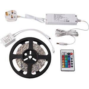 Loops 5m RGB Tape Light Kit - LED Driver - Remote - Flexible Lighting Loops 5m RGB Tape Light Kit - LED Driver - Remote - Flexible Lighting