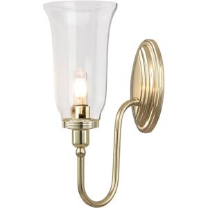 Loops G9 3.5W Tall Flute Style Brass Wall Light Loops G9 3.5W Tall Flute Style Brass Wall Light