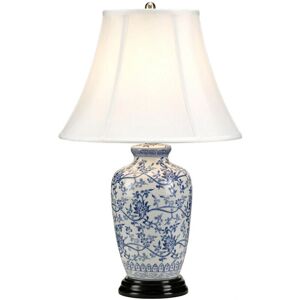 Loops Porcelain Blue White Table Lamp - Interior Light Loops Porcelain Blue White Table Lamp - Interior Light