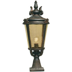 Weathered Bronze Pedestal - Outdoor IP44 Light Weathered Bronze Pedestal - Outdoor IP44 Light