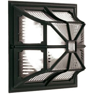 Loops Outdoor IP44 1 Bulb Flush Light Black LED E27 - Flush Light Loops Outdoor IP44 1 Bulb Flush Light Black LED E27 - Flush Light