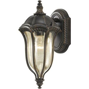 Loops Walnut Outdoor Wall Light - IP44 Sconce - 100W E27 Loops Walnut Outdoor Wall Light - IP44 Sconce - 100W E27