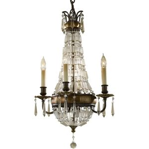 Loops 4 Bulb Chandelier - Oxidized Bronze - E14 60W Loops 4 Bulb Chandelier - Oxidized Bronze - E14 60W